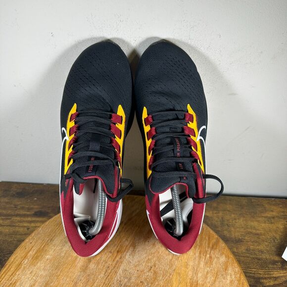 Nike Air Zoom Pegasus 38 USC‎ Black Red Mens Size 11 Shoes DJ0861-001 - Picture 6 of 8